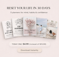 Rebuild Your Mind, Habits & Confidence in 30 Days — 5 All-in-One Digital Planners