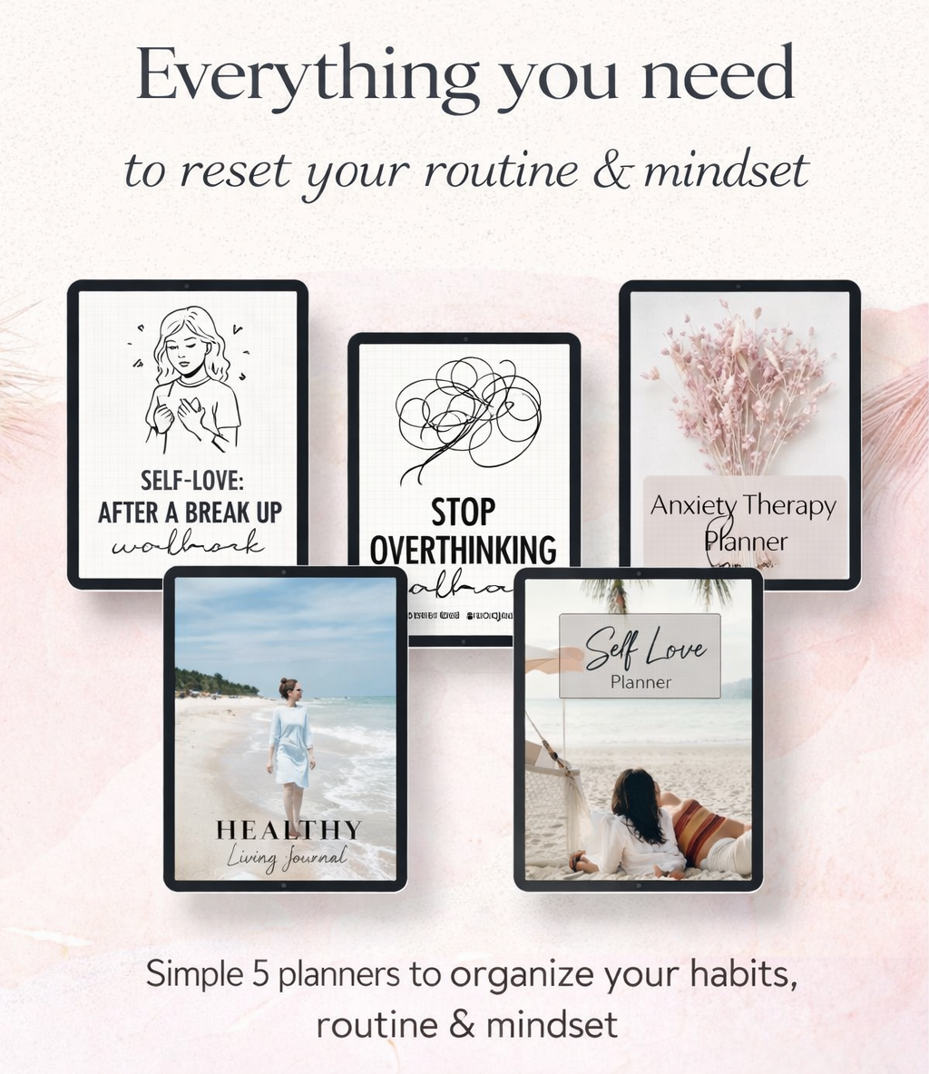 Rebuild Your Mind, Habits & Confidence in 30 Days — 5 All-in-One Digital Planners