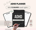 PLR ADHD Planner, Plr Planners, MRR Digital Planner, Plr Journal, Plr Digital Product, Dfy Content, Plr Notebook, Mrr Digital Products