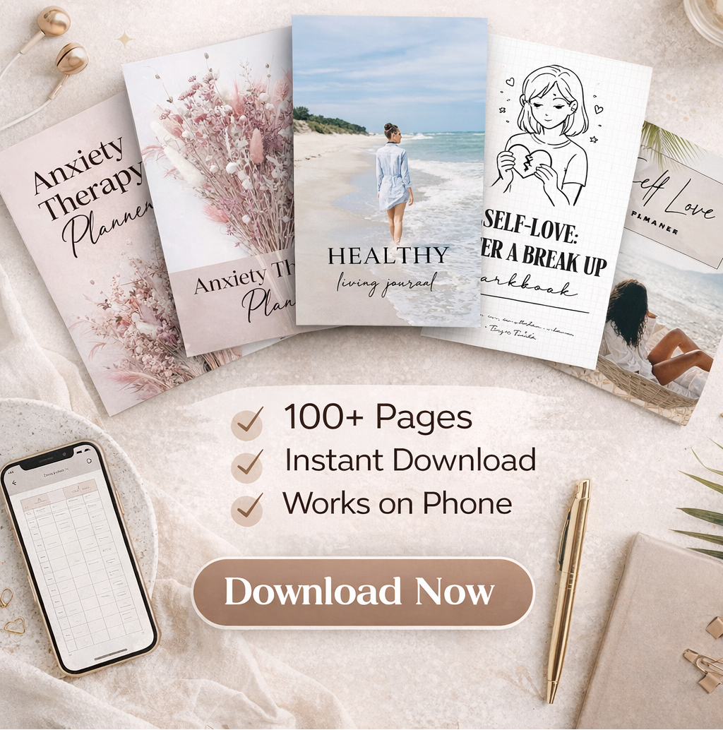 Rebuild Your Mind, Habits & Confidence in 30 Days — 5 All-in-One Digital Planners