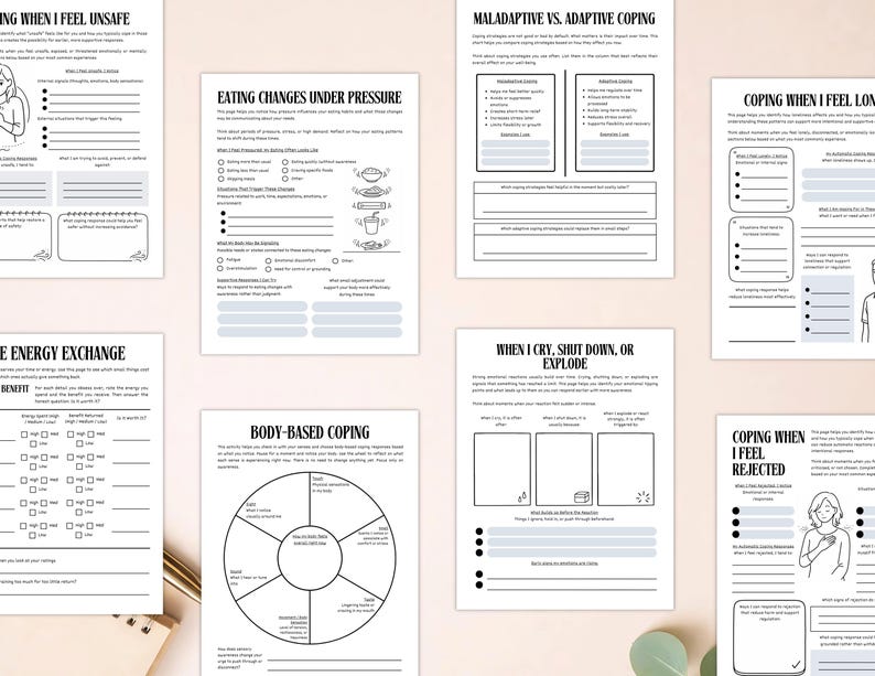 PLR Breakup Recovery Workbook for Commercial Use, Printable and Editable Template | Heal from Relationship Journal